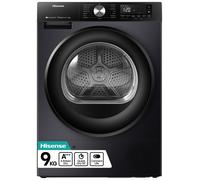 Hisense DH3S902BB3 9KG Heat Pump Tumble Dryer - Black