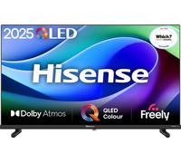 Hisense E5Q 32" Full HD QLED Smart Freely TV - 32E5QTUK, Black