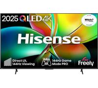 Hisense 55 inch 55E78QTUK PRO QLED 144Hz Smart TV
