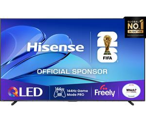 Hisense E7Q 98" 4K Ultra HD QLED Smart Android TV [2025] - 98E7QTUK, Black
