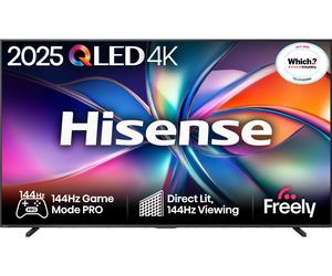 Hisense E7Q 98" 4K Ultra HD QLED Smart TV [2025] - 98E7QTUK, Black