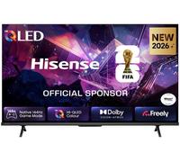 HISENSE E7S PRO QLED 4K HDR Smart TV with Freely - 43E7QTUK PRO, Black