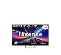 Hisense E8Q 65" 4K Miniled Qled 144Hz Smart Ai Tv With Freely- 65E8Qtuk Black