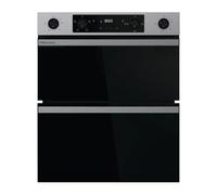 Hisense Electric Double Oven, 72.3 x 59.5 x 57.5 cm, Stainless Steel, LED Display, A/A Energy Rating