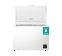 Hisense FC386D4AWLE 297Litres Freestanding Chest Freezer, 4 Star
