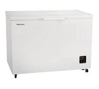 Hisense FC386D4AWLE 297Litres Freestanding Chest Freezer, 4 Star Freezer Rating, E Rated in White