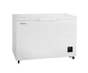 Hisense FC386D4AWLE 297Litres Freestanding Chest Freezer, 4 Star Freezer Rating in White