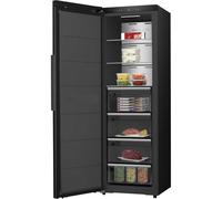 Hisense FT5K310GSFC KitchenFit Tall Freezer No Frost - Black Glass