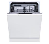 Hisense Fully Integrated Standard Dishwasher - Silver with Fixed Door Fixing Kit