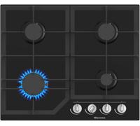 Hisense GG643B hob Black Built-in 60 cm Gas 4 zone(s)