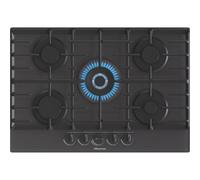 Hisense GG773B hob Black Built-in 75 cm Gas 5 zone(s)