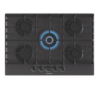 Hisense GG773B Built In 75cm 5 Burners Black Gas Hob
