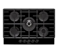 Hisense GG773B hob Black Built-in 75 cm Gas 5 zone(s)