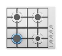 HISENSE GM642XHS 60cm Gas Hob - Stainless Steel, Stainless Steel
