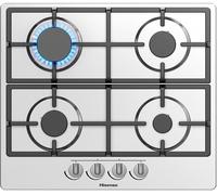 Hisense GM643XHC 60cm Gas Hob - Stainless Steel