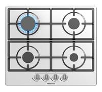 Hisense GM643XHC 60cm Gas Hob - Stainless Steel