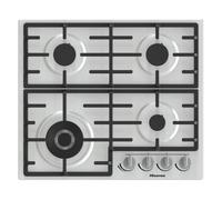 Hisense GM773XF 75cm 5 Burners Built-in Gas Hob with Easy Clean Surface, Wok