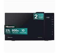 Hisense 800W 23L Standard Microwave H23MOBS5H4UK - Black