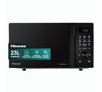 Hisense H23MOBSD1HUK 23 Litre 800W electronic Microwave with Auto Defrost, Digital Display, Smart Cook, Multi level cooking and Easy Clean- Black