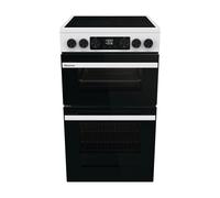 Hisense HDCEC5C10W 50cm A Rated Electric Cooker with Ceramic Hob