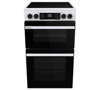 Hisense Hi6 Max HDCEC5C10W 50cm Electric Cooker with Ceramic Hob - White - A Rated, White