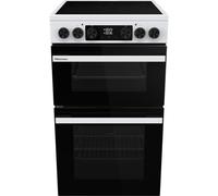 Hisense HDCEC5C10W Hi6 Max 50cm Free Standing Electric Cooker with Ceramic Hob