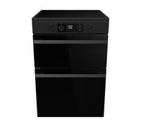 Hisense Hi6 Max 60cm Electric Cooker with Induction Hob - Jet Black - A Rated