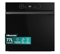 Hisense Hi2 BI624CBPGUK Built In Electric Single Oven - Jet Black - A Rated