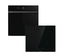 Hisense Hi2 HIPK2PBN60IND Built In Electric Single Oven and Induction Hob Pack - A+ Rated