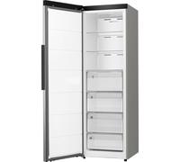 Hisense - Hi3 Upright Freezer 1 Door Kitchen Fit, Class E, 312L, H185.5 cm x W59.5 cm x D62.7 cm, FT3K310SAIE Stainless Steel, Bottom Ventilation, Metal-Tech Cooling