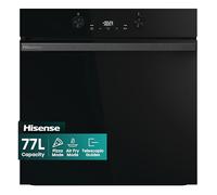 Hisense Hi4 BlackLine BI64223ADBGUK Built In Electric Single Oven - Jet Black - A Rated, Black