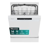Hisense Hi4 Freestanding Dishwasher - Auto dry White