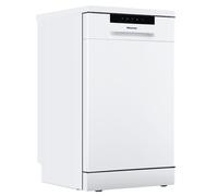 Hisense Hi4 Freestanding Slimline Dishwasher - Super Silent - White HS523E15WUK
