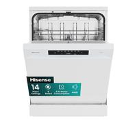 Hisense Hi4 Freestanding Dishwasher - Auto dry White