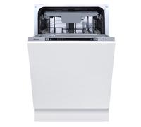 Hisense Hi4 Integrated Slimline Dishwasher - Top Spray Arm - Silver c HV523E15UK