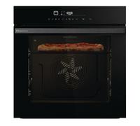 Hisense Hi6 BlackLine Pyrolytic Steam Add Single Oven HO66FAPIZZACHEF Black