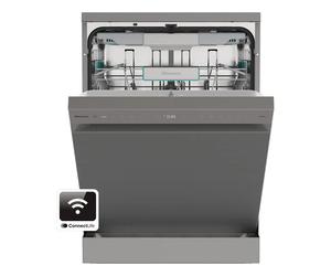 Hisense Hi6 HS693A90XADUK 16 Place Auto Dose Silver Freestanding Dishwasher