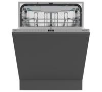 Hisense Hi6 Integrated Dishwasher - Auto Dry Silver control HV663A60UK