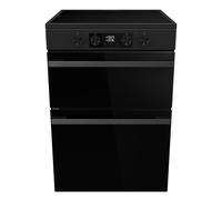 Hisense Hi6 Max 60cm Electric Cooker with Induction Hob HDCEIT6C20B - Jet Black