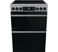 Hisense Hi6 Max Electric Cooker with Ceramic Hob - Stainless Steel, A Rated, Multifunction Oven & 4 Cooking Zones