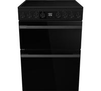 Hisense Hi6 Max 60cm Electric Cooker with Ceramic Hob - Jet Black - A Rated