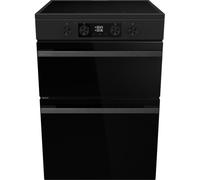 Hisense Hi6 Max 60cm Electric Cooker with Induction Hob - Jet Black - A Rated