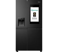 Hisense RS9P628GPFE Hi9 American Style 614l Total No Frost Smart Fridge Freezer - Black
