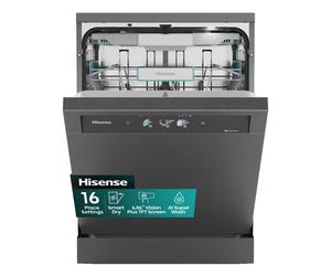 Hisense Hi9 Freestanding Dishwasher - Smart Wi-Fi Graphite