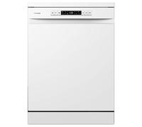 Hisense HS622E90WUK Freestanding Standard Dishwasher 85cm High - E Rated, White, 24 x 23 x 33 inches (L x W x H) [Energy Class E] [Energy Class E]