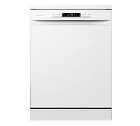 Hisense HS622E90WUK Freestanding Standard Dishwasher 85cm High White, 24 x 23 x 33 inches (L x W x H) [Energy Class E]