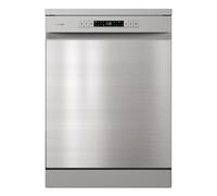 Hisense HS622E90XUK Freestanding Standard Dishwasher 85cm High- Stainless Steel Silver, 24 x 23 x 33 inches (L x W x H) [Energy Class E]