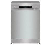 Hisense HS693C60XADUK 60cm Freestanding WiFi AutoDose Dishwasher - SILVER