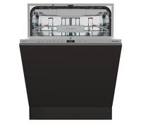 Hisense HV16CUK Fully Integrated Full Size Dishwasher - Silver Control Panel with Fixed Door Fixing Kit - C Rated, Silver