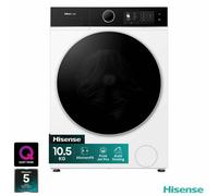 Hisense Kitchenfit 10.5Kg Washing Machine Pure Jet Pro Auto Dosing Quick Wash Smart White Wf5I1045Bwq